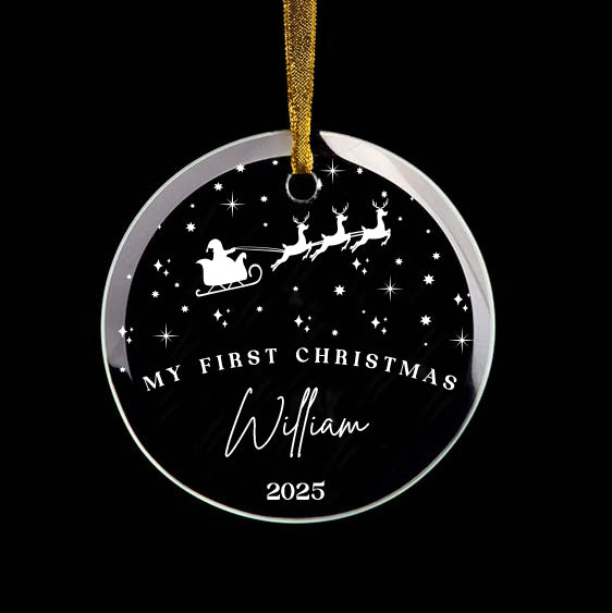 My First Christmas Ornament - Custom