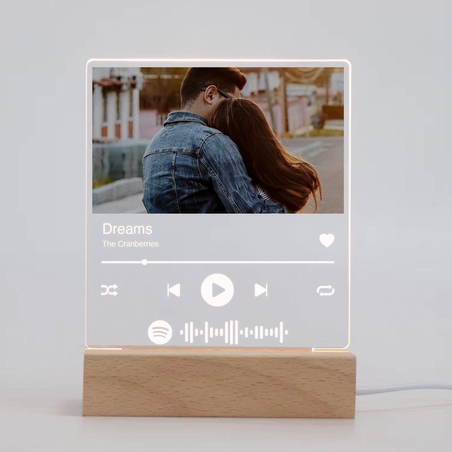 Our Song Acrylic LED Sign