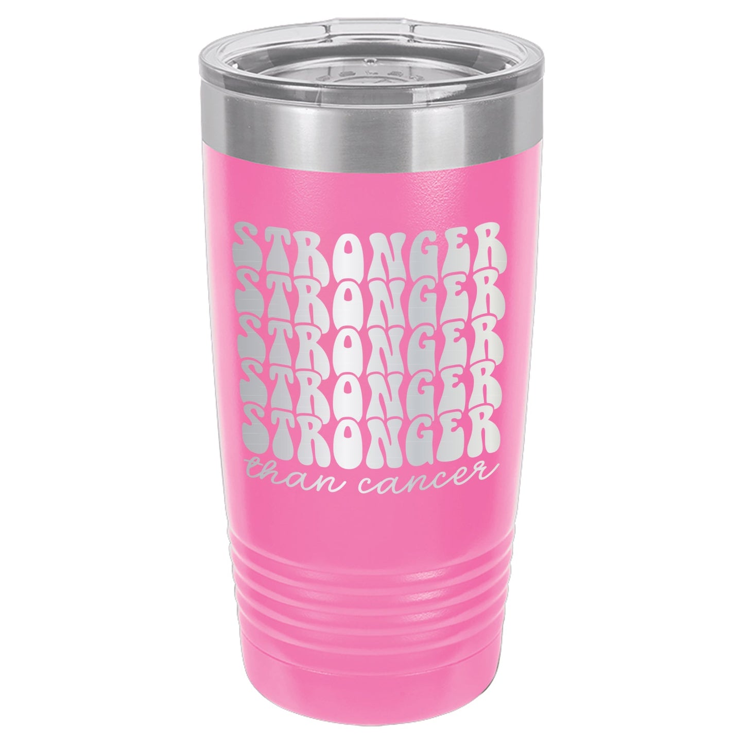 Stronger Than Cancer Tumbler