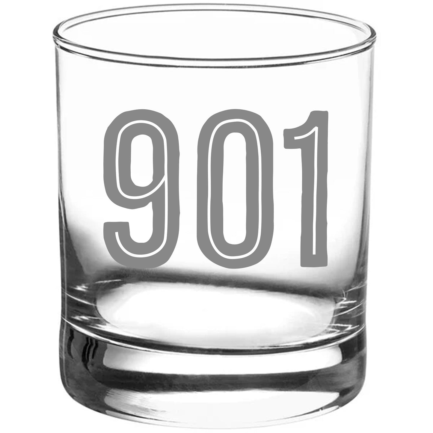 Area Code Old Fashioned Glass