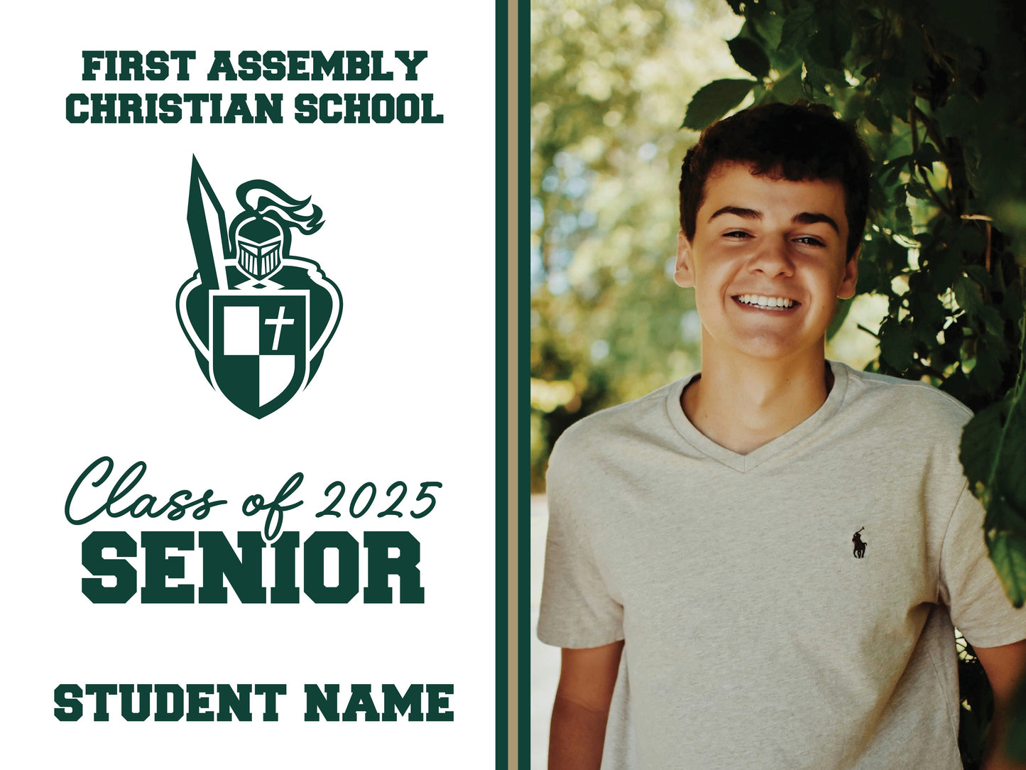 Senior Yard Sign