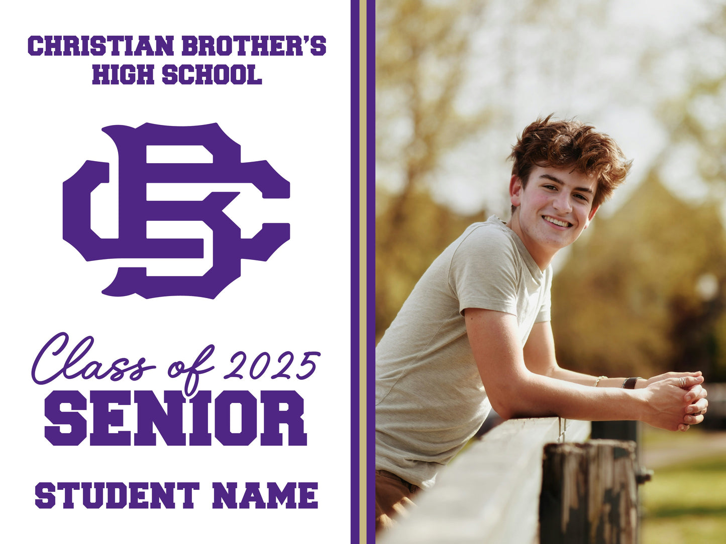 Senior Yard Sign