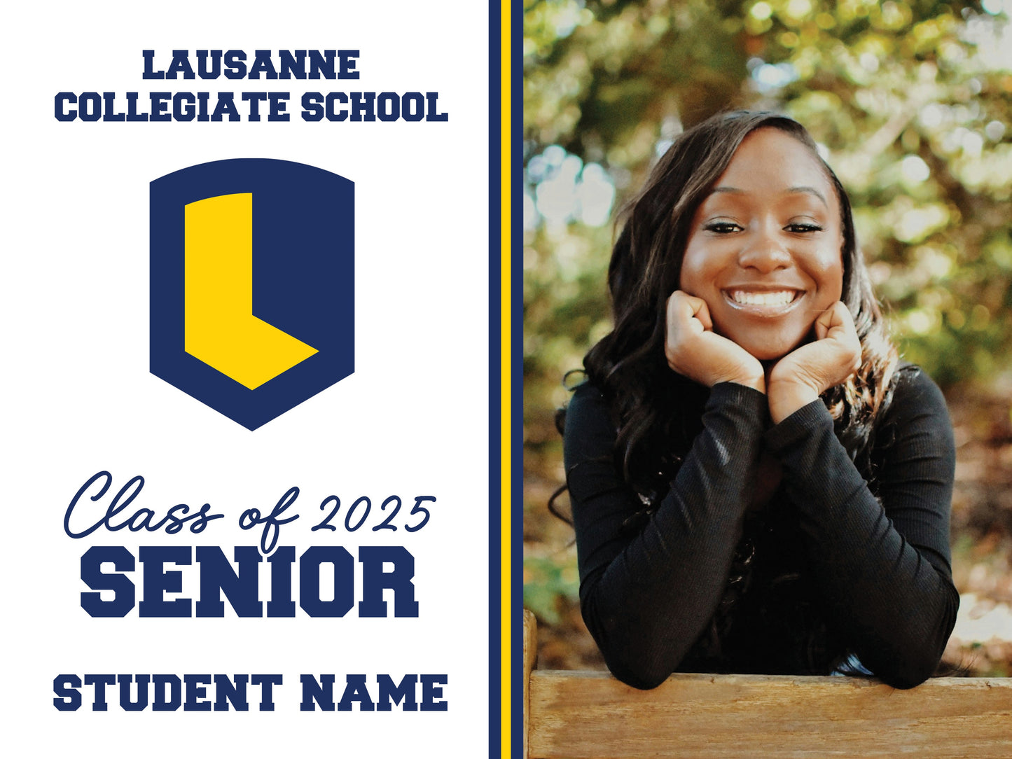 Senior Yard Sign