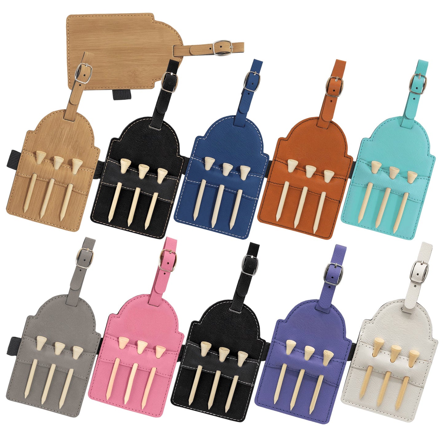 Custom Name Golf Bag Tag