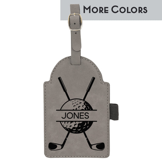 Custom Name Golf Bag Tag