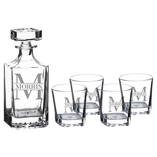 Decanter Set - Square
