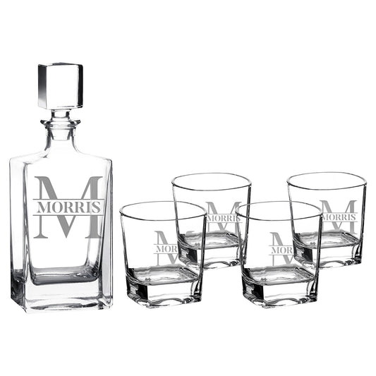Decanter Set - Square