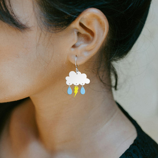 Thunder Cloud Earrings