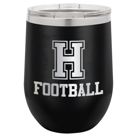 12 oz. Stemless Engraved Tumbler - Houston Sport