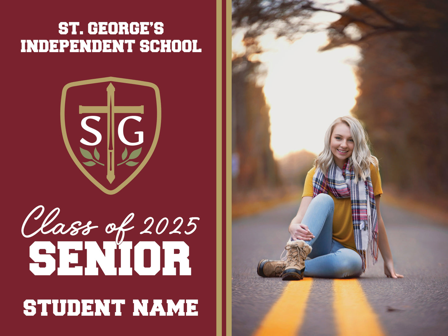 Senior Yard Sign